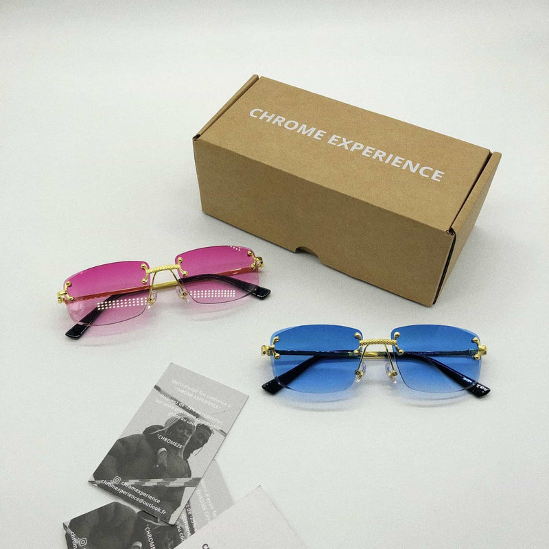 lunettes de soleil boite chrome experience