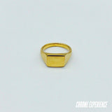 gold signet ring