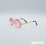 lunettes-soleil-ronde-rose