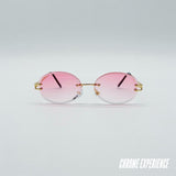 lunettes-soleil-ronde-rose