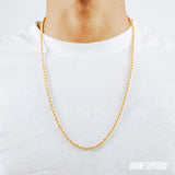 ICY GOLD CHAIN 5MM