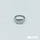 SILVER SIGNET RING