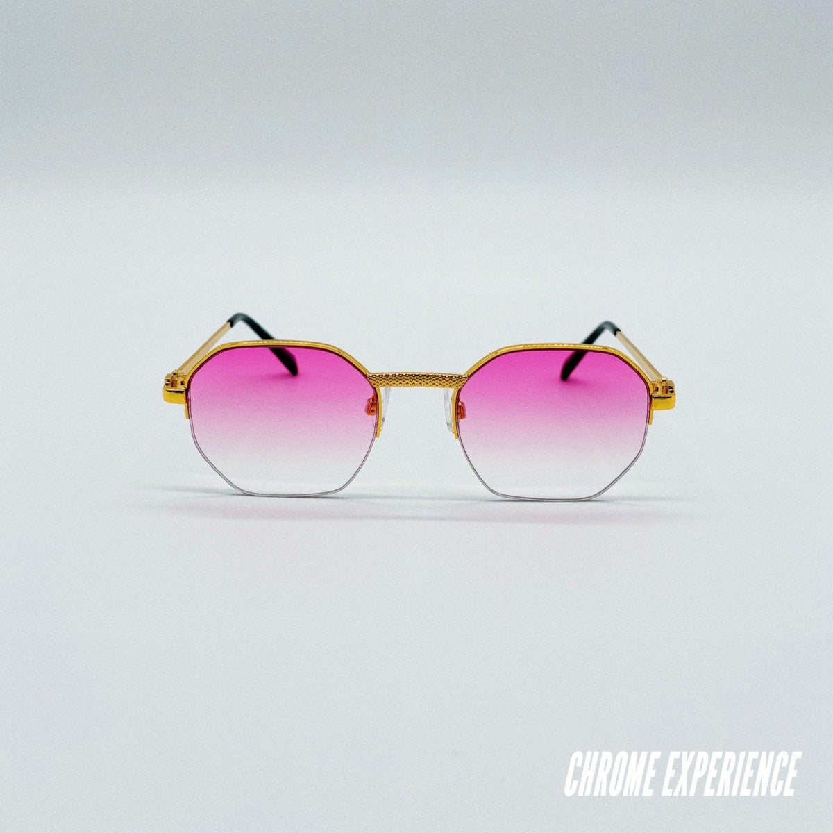 lunettes-soleil-ronde-rose