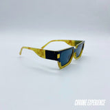 lunettes de soleil jaune